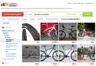 eBay-bicicletas