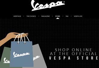 Vespa-eShop