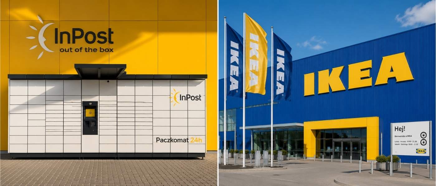 Inpost e IKEA