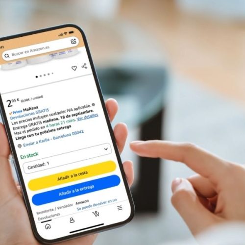 Amazon añadir a la entrega
